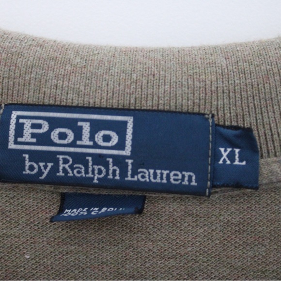 POLO RALPH LAUREN Men's Mesh Long-Sleeve Polo Shirt - Picture 2 of 4